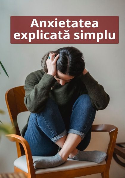 Coperta ebook: Anxietatea explicata simplu
