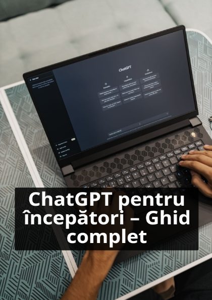 Coperta ebook: ChatGPT pentru incepatori - Ghid complet