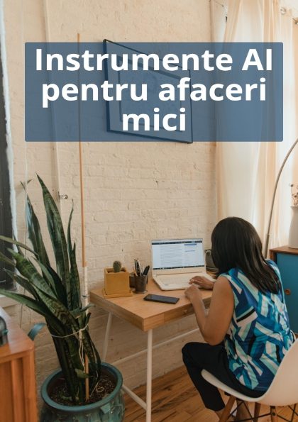 Coperta ebook: Instrumente AI pentru afaceri mici