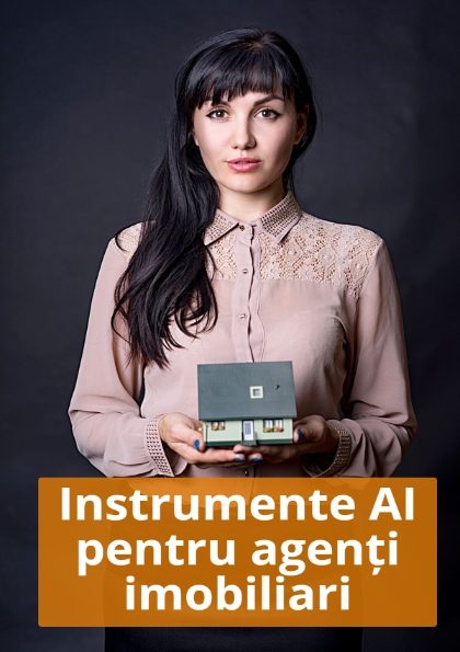 Coperta ebook: Instrumente AI pentru agenti imobiliari