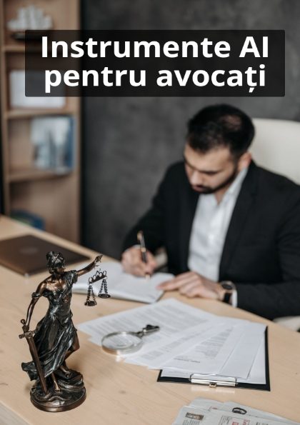 Coperta ebook: Instrumente AI pentru avocati