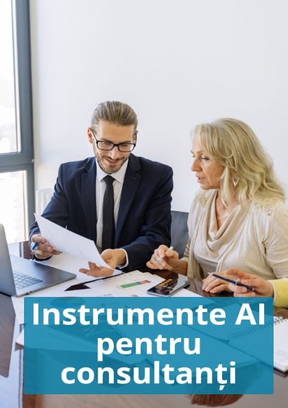 Coperta ebook: Instrumente AI pentru consultanti