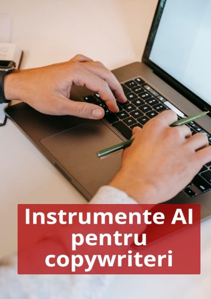 Coperta ebook: Instrumente AI pentru copywriteri