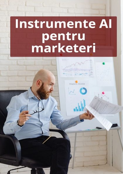 Coperta ebook: Instrumente AI pentru marketeri