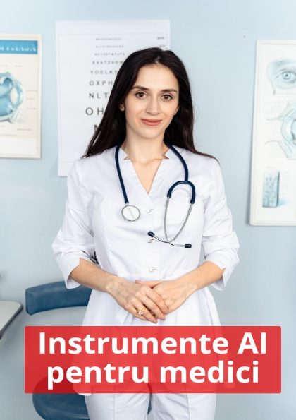 Coperta ebook: Instrumente AI pentru medici