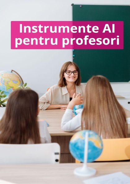 Coperta ebook: Instrumente AI pentru profesori