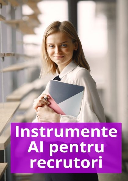 Coperta ebook: Instrumente AI pentru recrutori