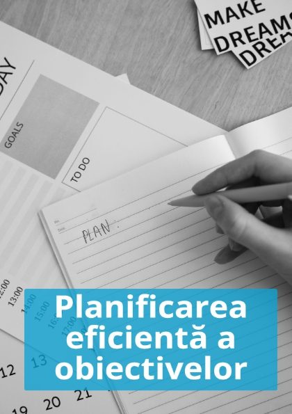 Coperta ebook: Planificarea eficienta a obiectivelor